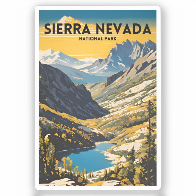 Sierra Nevada National Park Traditional Travel (Front)