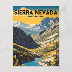 Sierra Nevada National Park Traditional Travel PS Postcard
