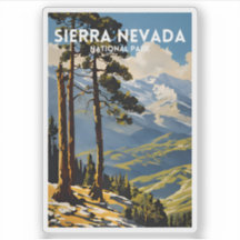 Sierra Nevada National Park Vintage