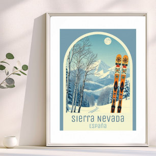 Sierra Nevada Spain España resort Poster