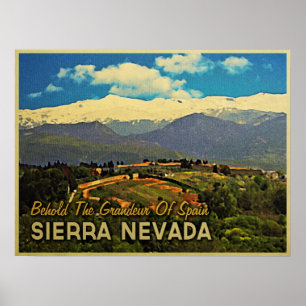 Sierra Nevada Spain Poster