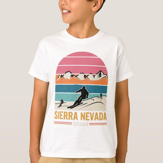 Sierra Nevada Spain  T-Shirt (Front)