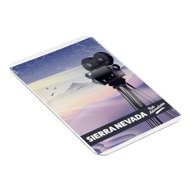 Sierra Nevada Travel poster Magnet (Right Side)