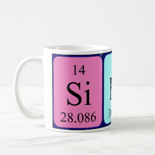 Sierra periodic table name mug