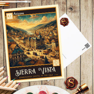 Sierra Vista, Arizona   Vintage Postcard