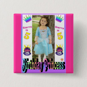 sierrafront 15 cm square badge