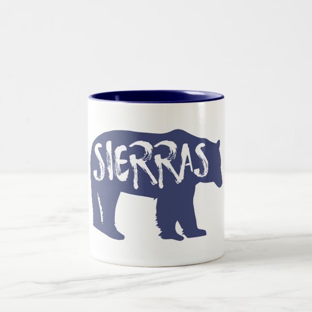 Sierras Bear Two-Tone Coffee Mug (Center)