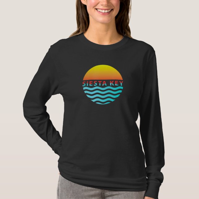 siesta key Florida beach T-Shirt (Front)