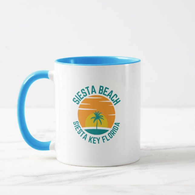 Siesta Key Florida Coffee Mug (Left)