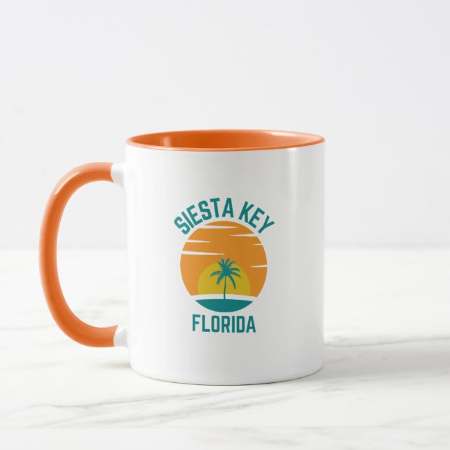 Siesta Key Florida Coffee Mug (Left)