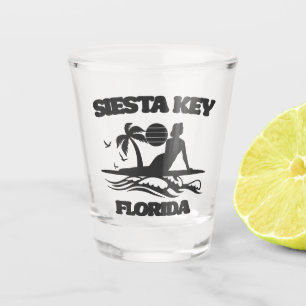 Siesta Key Florida  Shot Glass
