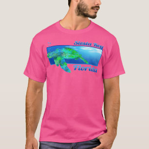 Siesta Key Florida Swimming Sea Turtle T-Shirt
