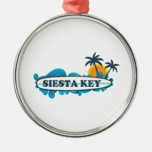 Siesta Key. Metal Tree Decoration
