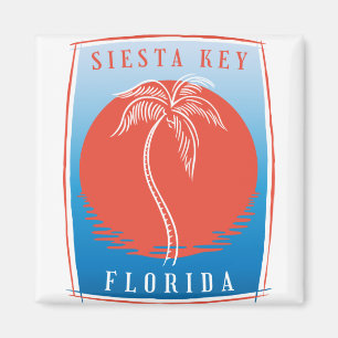 Siesta Key Palm Tree Magnet