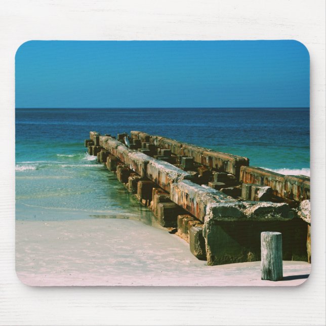 Siesta Key Sarasota Florida Mouse Mat (Front)
