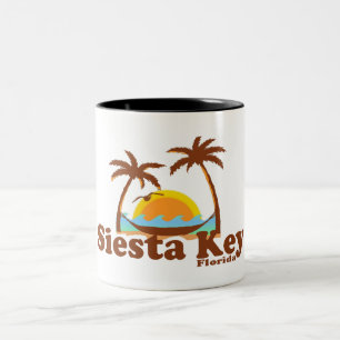 Siesta Key. Two-Tone Coffee Mug