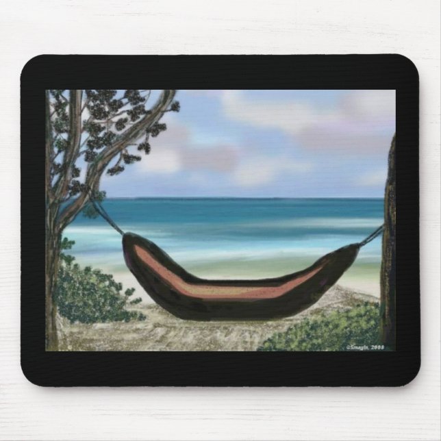 Siesta Time Mouse Mat (Front)