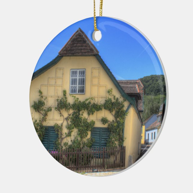 Sievering Vienna Austria Ceramic Tree Decoration (Left)
