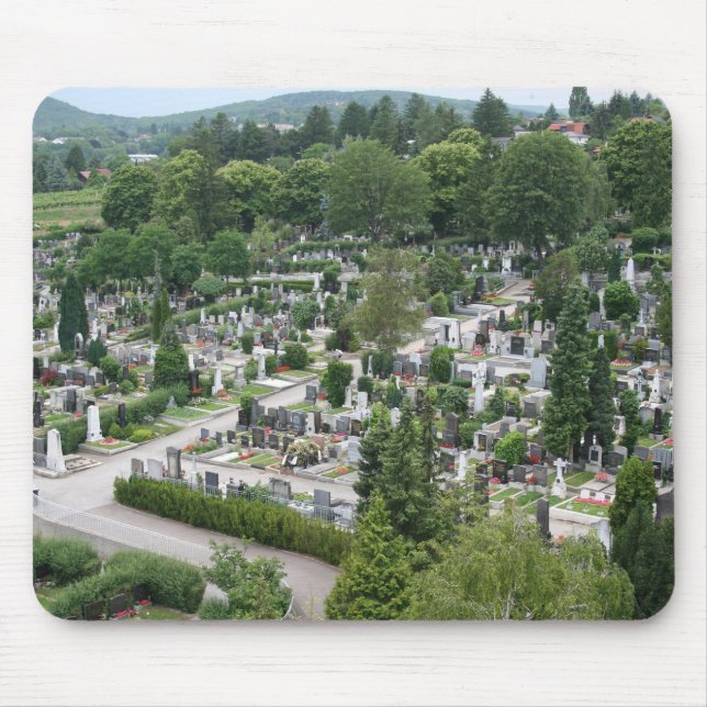 Sieveringer Friedhof Mouse Mat (Front)