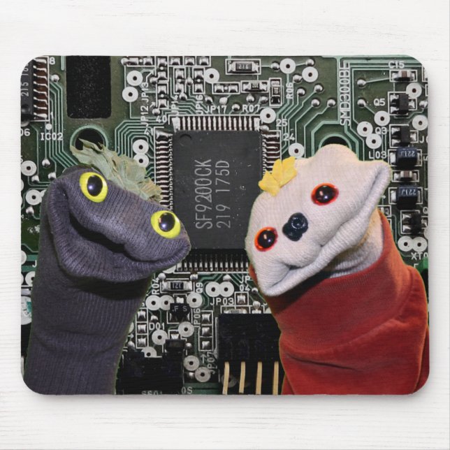 Sifl and Olly Hi-Tech Mousepad (Front)