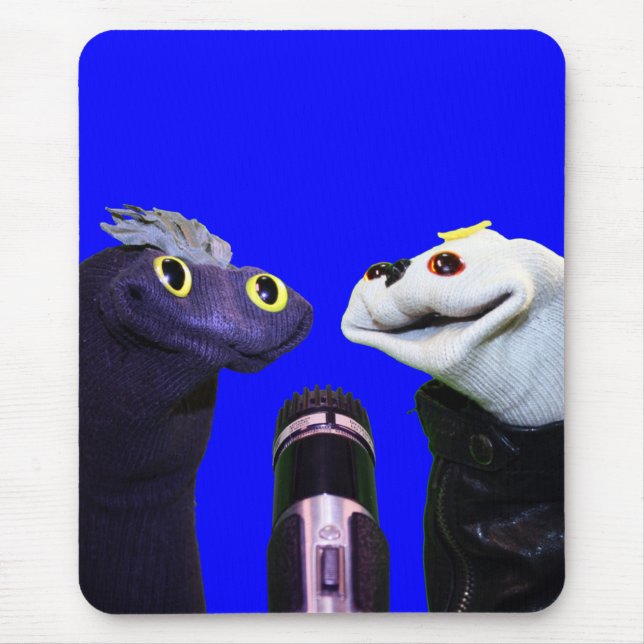 Sifl and Olly Mousepad (Vertical) (Front)