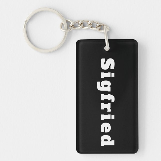 Sigfried Key Ring (Front)