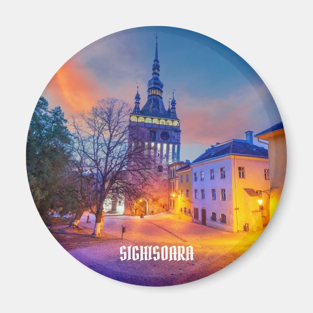 Sighisoara, Transylvania Magnet (Front)