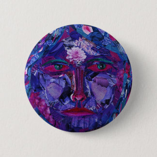 Sight – Magenta & Violet Inner Vision 6 Cm Round Badge