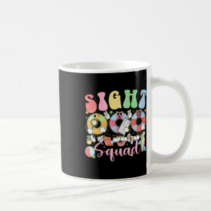 Sight Squad Summer Vibes Funny Optometry Ophthalmo Coffee Mug