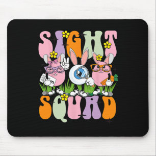 Sight Squad Therapist Optometrist Optometry Bunny Mouse Mat