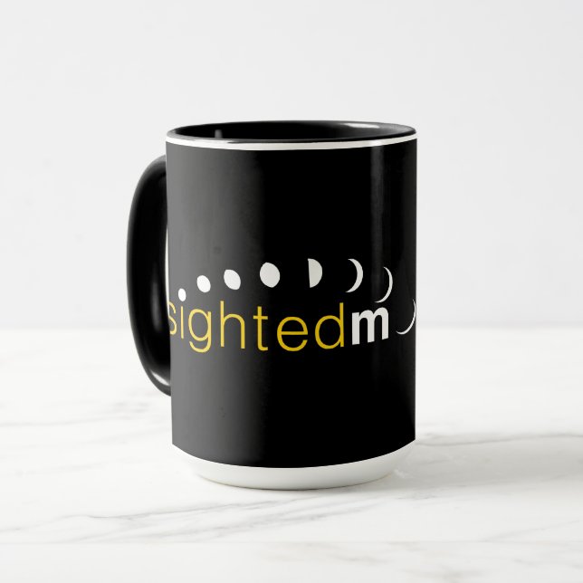 Sighted Moon dot com Mug (Front Left)