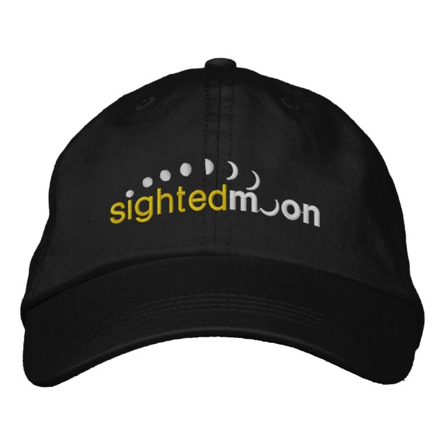 SightedMoon.com Embroidered Hat (Front)