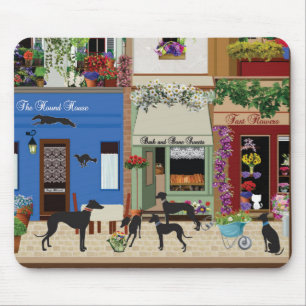 Sighthounds - Hound Day Out Mouse Mat
