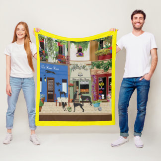 Sighthounds - Hound Day Out V2 Fleece Blanket