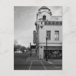 Sights along Route 66 Coleman Theater Postcard