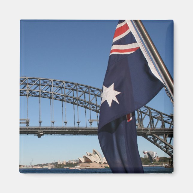 Sights of Sydney Magnet (Front)