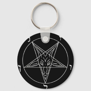 Sigil of Baphomet Key Ring