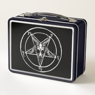 Sigil of Baphomet Metal Lunch Box