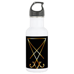 Sigil of Lucifer- A symbol of satanism 532 Ml Water Bottle