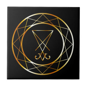 Sigil of Lucifer Tile