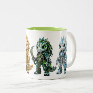 Sigilkin Arcane Warriors Quartet Two-Tone Coffee Mug