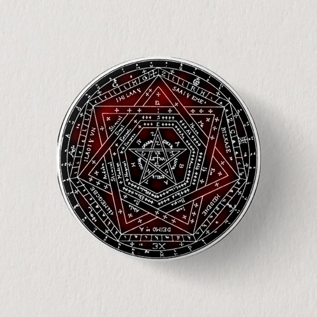 Sigillum Dei Aemeth Button (Front)