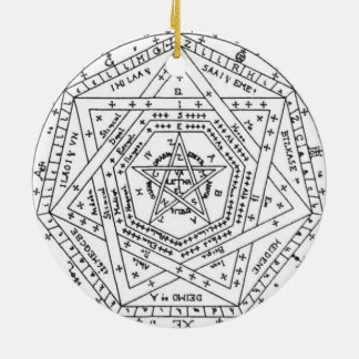 Sigillum Dei Aemeth Ceramic Tree Decoration