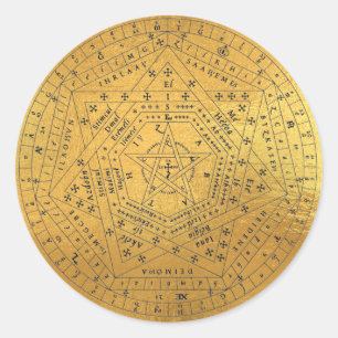 Sigillum Dei Seal of God Angelic John Dee Diagram
