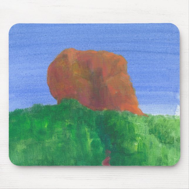 Sigiriya Rock Mouse Mat (Front)
