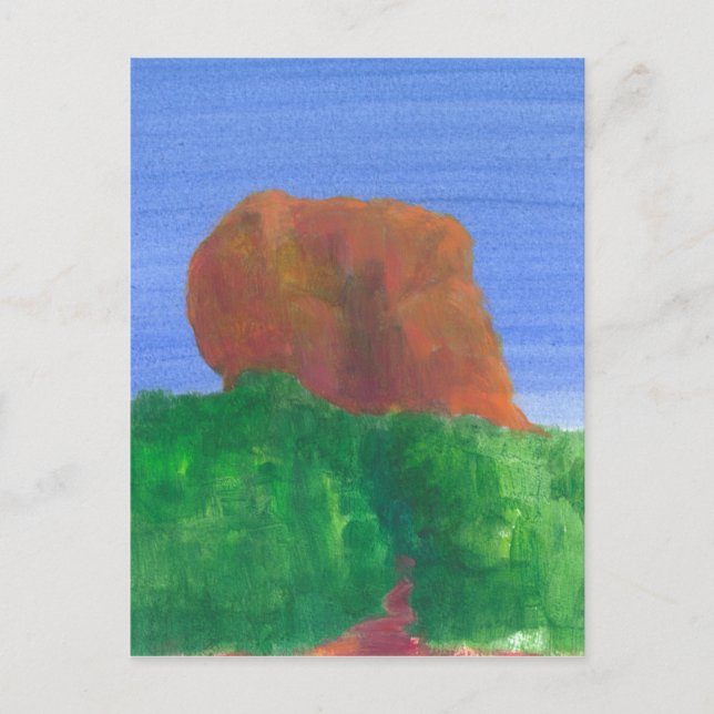 Sigiriya Rock Postcard (Front)