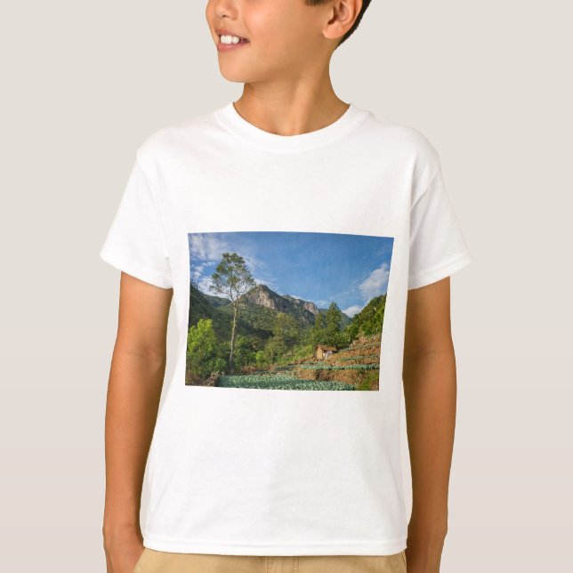 Sigiriya Rock Sri Lanka T-Shirt – Travel Souvenir  (Front)