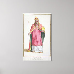 Sigismund (1368-1437) Holy Roman Emperor (1433-37) Canvas Print