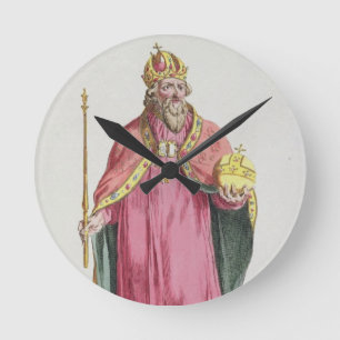 Sigismund (1368-1437) Holy Roman Emperor (1433-37) Round Clock