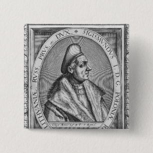Sigismund I 15 Cm Square Badge
